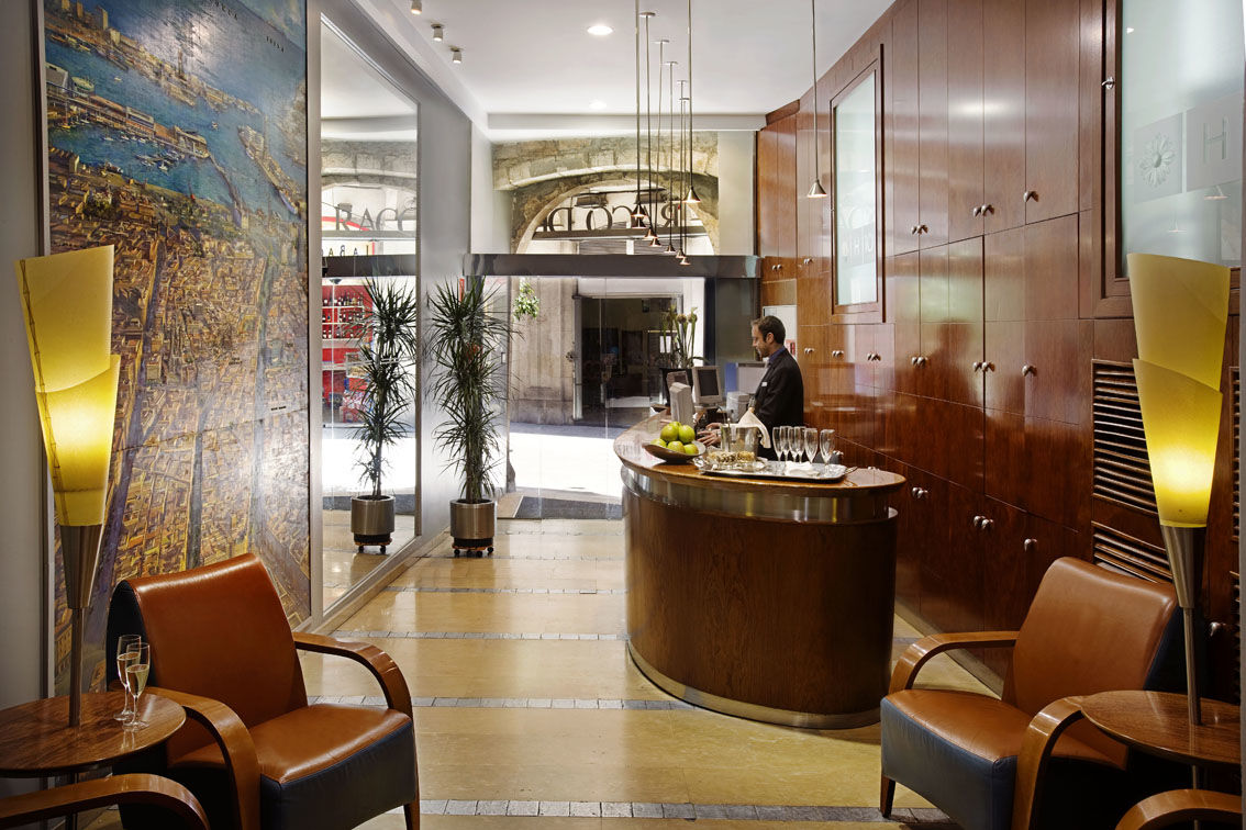 เฮช10 ราโคเดลพิโฮเต็ล Hotel บาร์เซโลนา ร้านอาหาร รูปภาพ